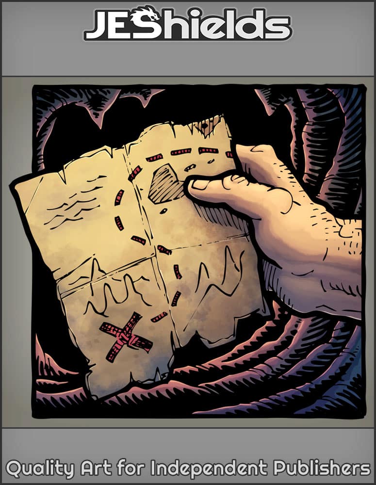 Hand Holding Map in Tunnel by Jeshields and Juan Gutierrez