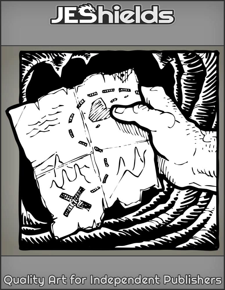 Hand Holding Map in Tunnel by Jeshields