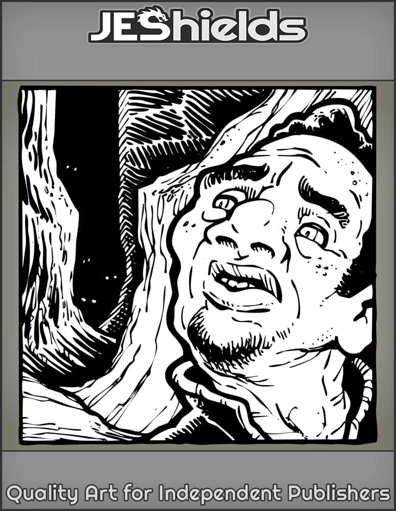 Lost Man Worried about Monsters by Jeshields