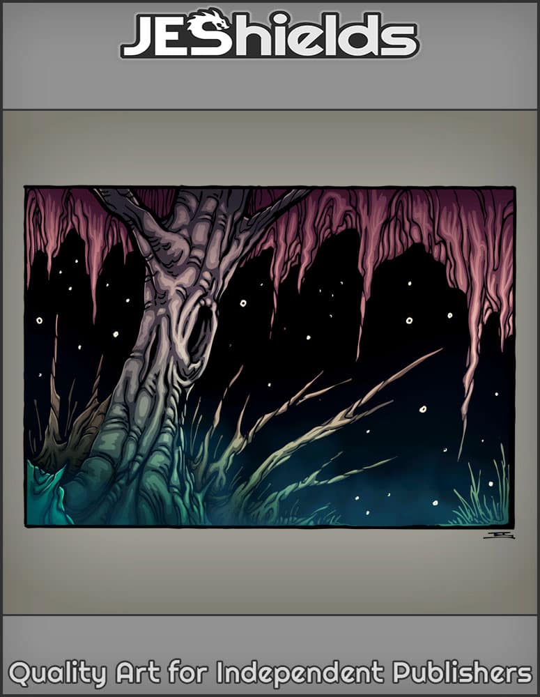 Old Lush Willow Tree by Jeshields and Juan Gutierrez