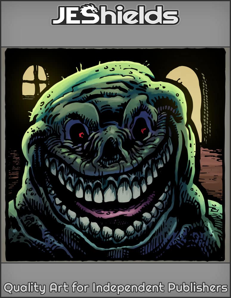 Slime Ghost with Big Grin by Jeshields and Juan Gutierrez