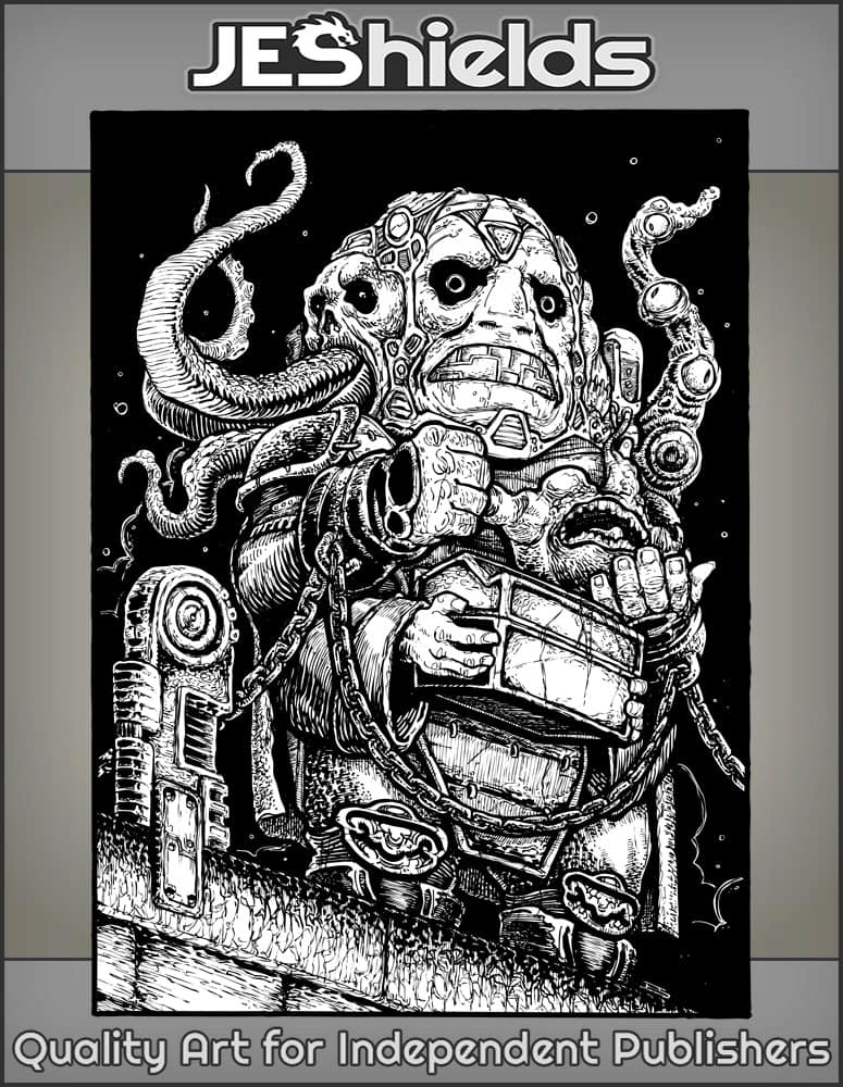 Chained Multi-Faced Bio-Organic Servant by Jeshields