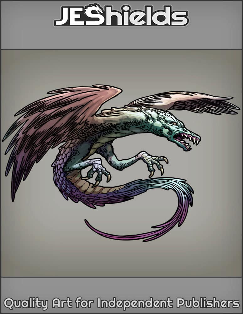 Grackle Toothed Wyvern by Jeshields and Juan Gutierrez