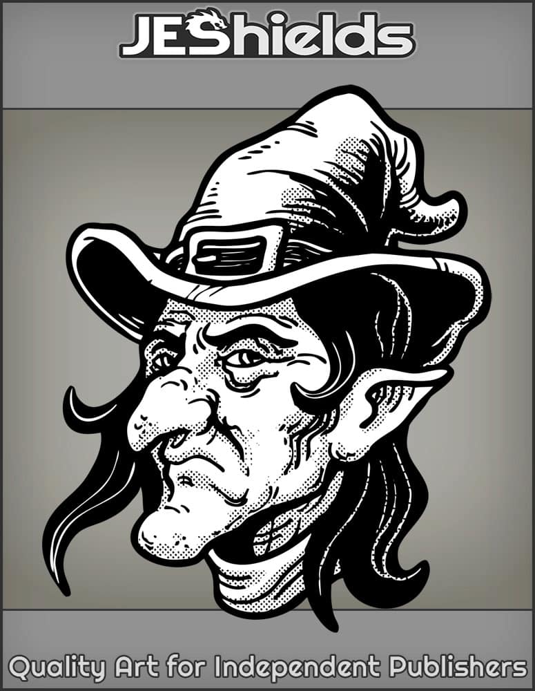 Classic Witch Portrait by Jeshields