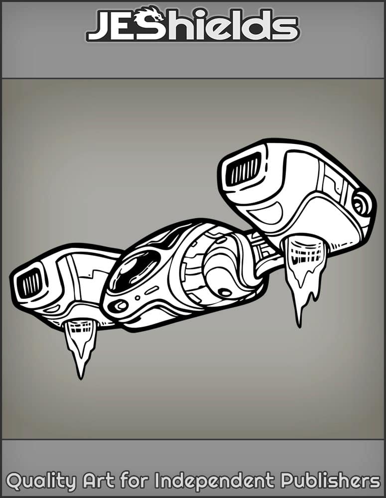 Corporate Dropship with VTOL by Jeshields