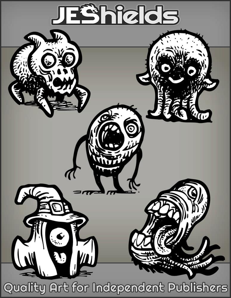 Spot Weird Monsters A by Jeshields