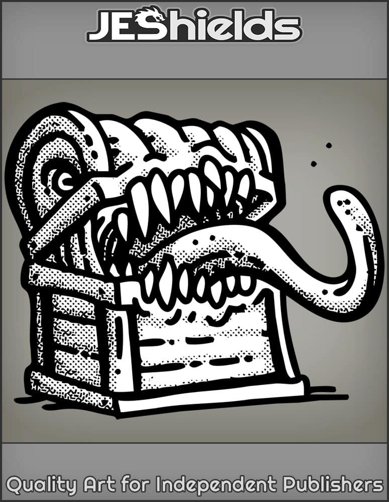 Mimic Chest with Tongue Out by Jeshields