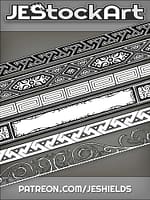 Assorted Filigree Banners And Frames Misc by Jeshields