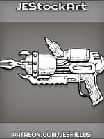 Large Crystal Powered Energy Pistol With Adj Hand Grip by Jeshields