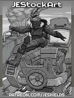 Female Titan Pilot by Jeshields