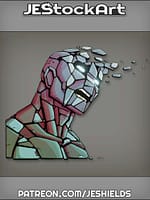 Multifaceted Hero with Fragmented Shards by Jeshields
