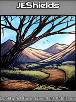 Dirt Road Mountain Tree Path by Jeshields and Juan Gutierrez