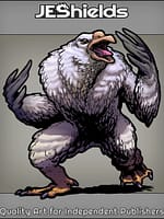 Avian Bird Lycanthrope by Jeshields and Juan Gutierrez