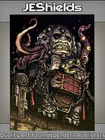 Chained Multi-Faced Bio-Organic Servant by Jeshields and Juan Gutierrez