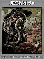 Wasteland Priest Scavenger with Book by Jeshields and Juan Gutierrez