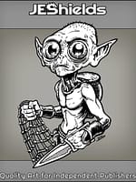 Goblin with Katar by Jeshields
