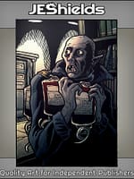 Vampire in Blood Bank by Jeshields and Juan Gutierrez