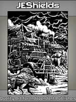 Caravan of Vehicles and Beasts by Jeshields