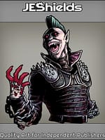 Elven Punk Vampire Biker by Jeshields and Juan Gutierrez