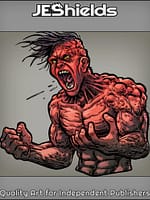 Man Infected with Rage by Jeshields and Juan Gutierrez