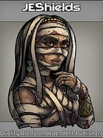 Egyptian Mummy Queen by Jeshields and Juan Gutierrez