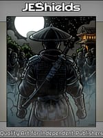 Ronin versus Ninja Bandits by Jeshields and Juan Gutierrez
