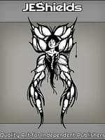 Creepy Death Spine Fairy by Jeshields