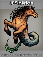 Kelpie Mermaid Horse by Jeshields and Juan Gutierrez