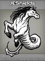 Kelpie Mermaid Horse by Jeshields