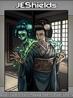 Geisha with Vengeful Ghost by Jeshields and Juan Gutierrez