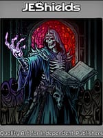 One Eyed Lich with Cultists by Jeshields and Juan Gutierrez