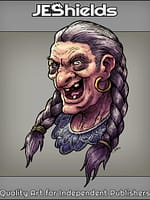 Toothless Granny with Pigtails by Jeshields and Juan Gutierrez