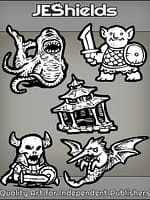 Spot Classic Monsters B by Jeshields