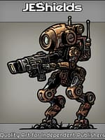 Robot Assault Droid with Rifle by Jeshields and Juan Gutierrez