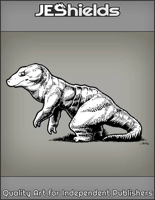 Awkward Dinosaur with Pudgy Forearms by Jeshields