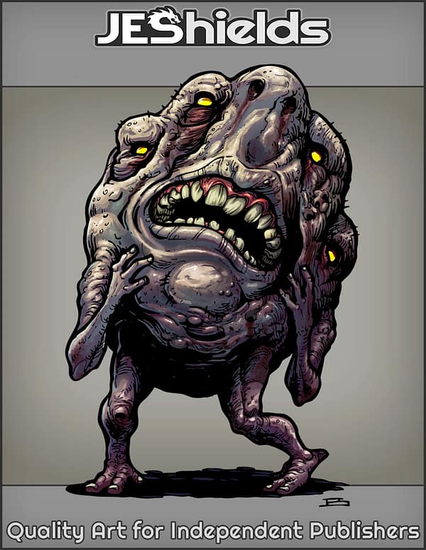 Blobby Hand Creature with Multiple Eyes by Jeshields and Juan Gutierrez