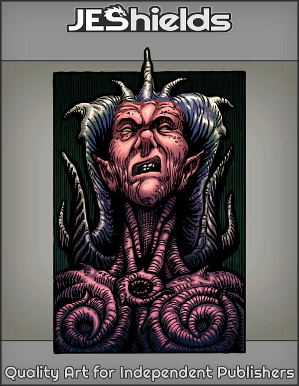 Humanoid Demon with Horns by Jeshields and Juan Gutierrez