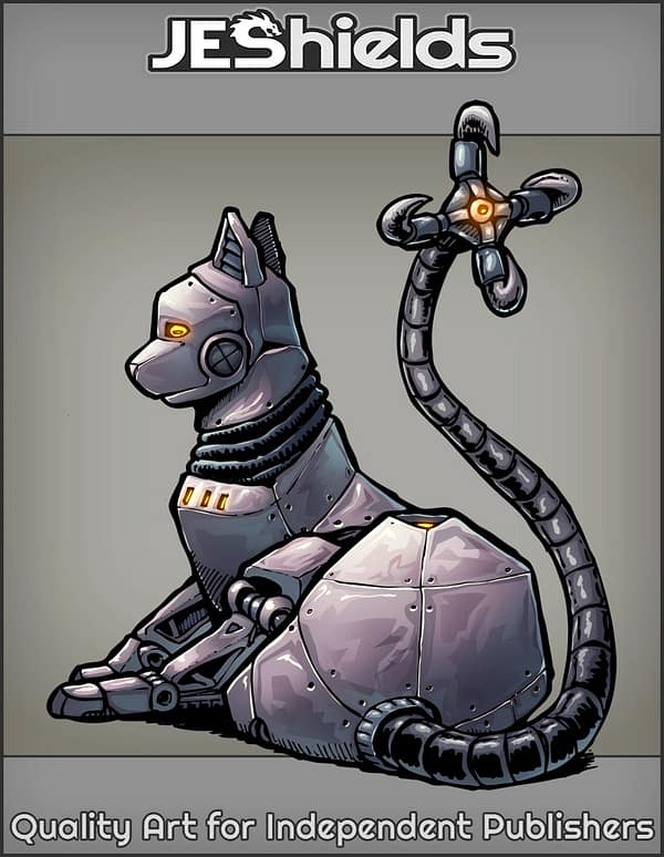 Robotic Cat with Grappling Tail by Jeshields and Juan Gutierrez