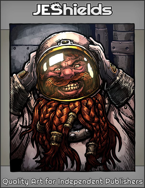 Astronaut Dwarf Stuck in Suit by Jeshields and Juan Gutierrez