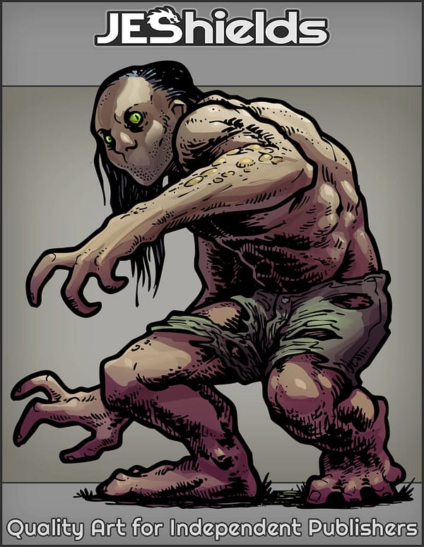 Mutant Human with Porous Mouth by Jeshields and Juan Gutierrez