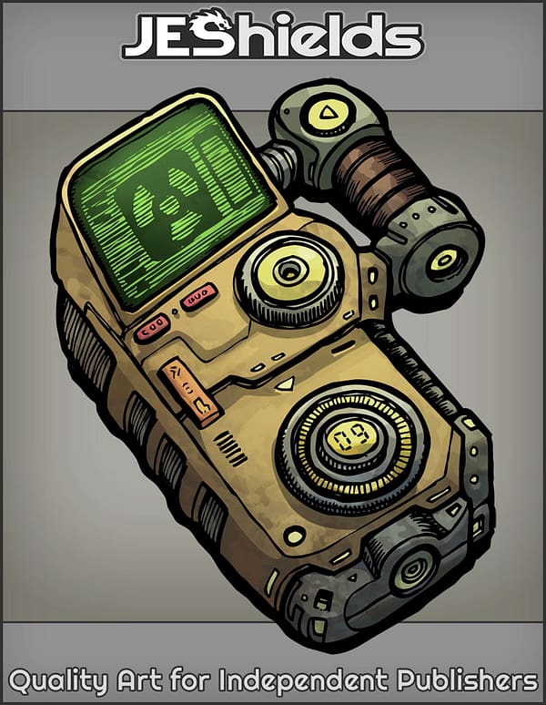 Portable Geiger Counter Device by Jeshields and Juan Gutierrez