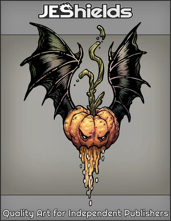 Pumpkin with Bat Wings by Jeshields and Juan Gutierrez