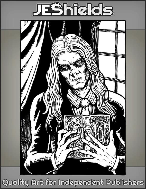 Long Hair with Evil Book by Jeshields