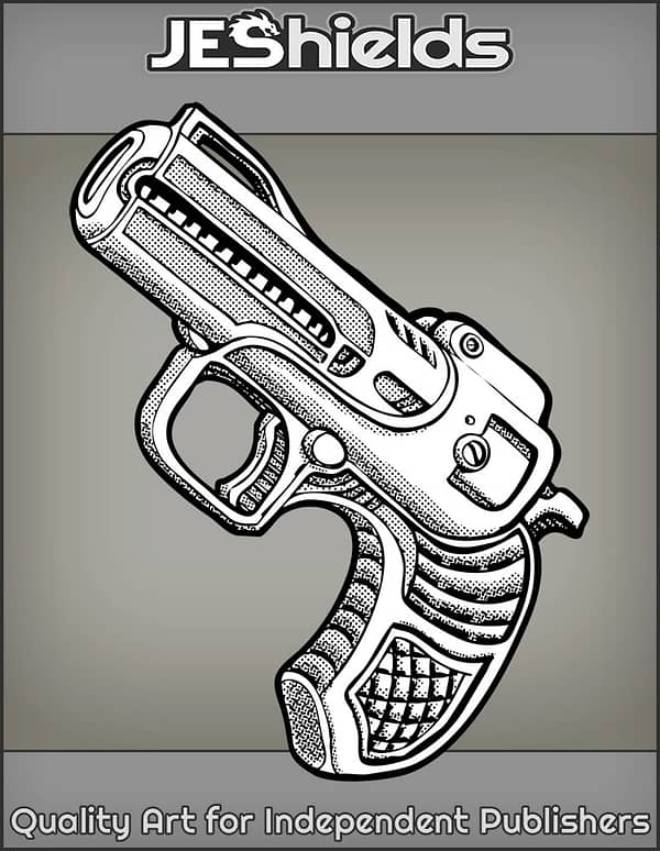 Laser Derringer Pistol by Jeshields