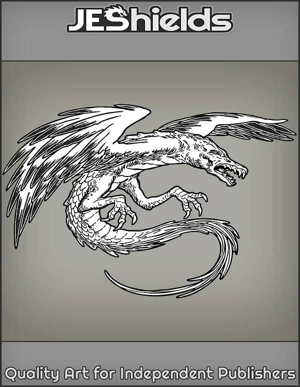 Grackle Toothed Wyvern by Jeshields