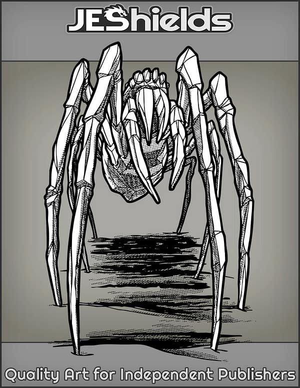 Giant Crystal Spider by Jeshields