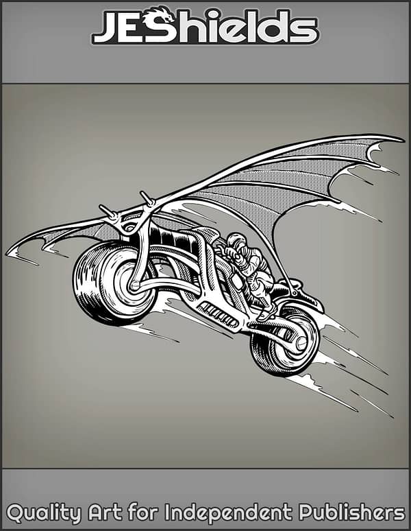Ornithopter Motorcycle Bike by Jeshields