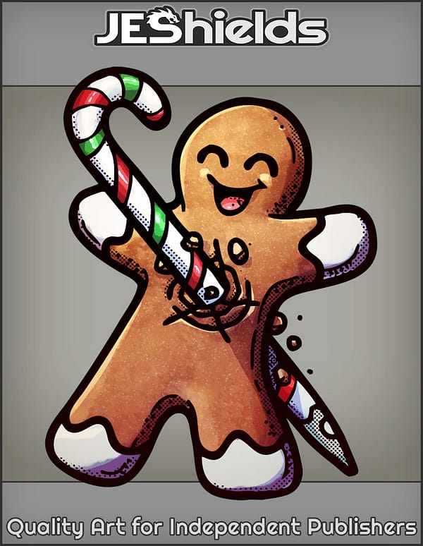 Stabbed Gingerbread Man by Jeshields and Juan Gutierrez