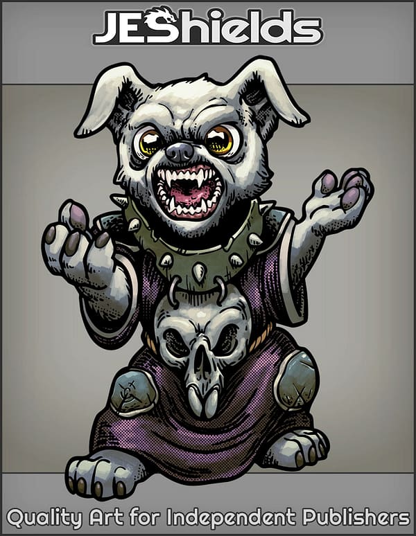 Dog Puppy Death Wizard by Jeshields and Juan Gutierrez