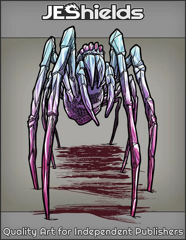 Giant Crystal Spider by Jeshields and Juan Gutierrez